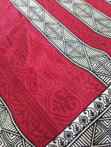 Ready to wear Elegant Cream &amp; Maroon Saree