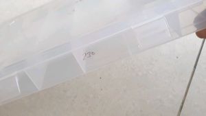 Clear Compartment Organizer Box