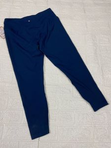 BLISSCLUB Navy Blue Athletic Leggings