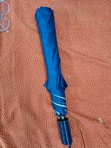 Blue Folding Umbrella