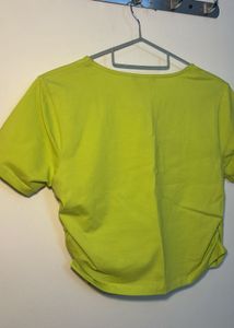 Neon Green Crop Top