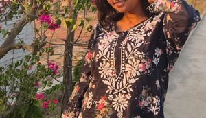 Lucknow chikankari [authentic]🫶🏻