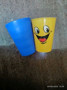 Cute Cups(plastic  Glass+organizer)