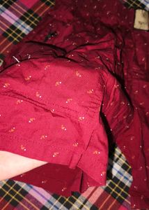 combo offer - red shorts with blue kapri