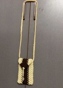 Handmade Macrame Phone Bag