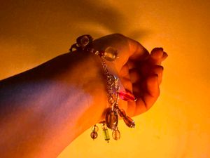 Charming Beaded Charm Bracelet