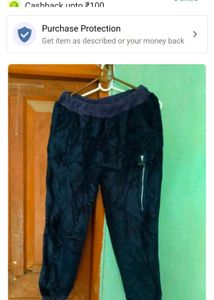 Comfortable Black Joggers