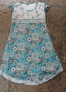 Boho Chic Mandala Print Kurti cum Dress