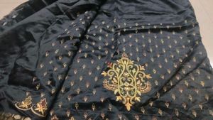 Elegant Embroidered Saree