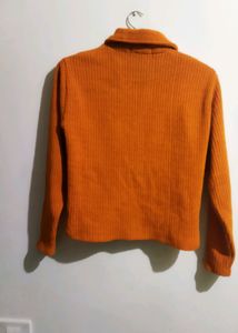 Orange Sweater For Girls