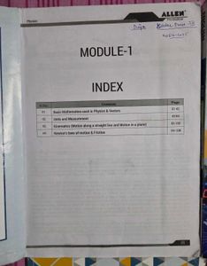 ALLEN Physics Pre-Medical Books (Set of 6)