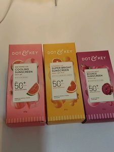 Dot & Key Sunscreens - 3 Pack