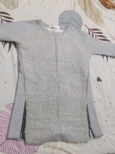 Gray Knit Sweater