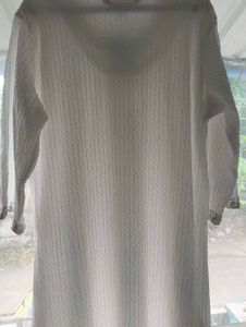 KASTHURI White Tunic Top
