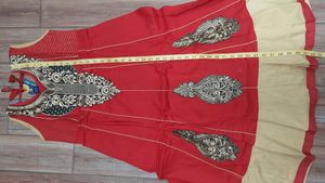 Anarkali Suit With SelevesMaterial &amp; Legging Set🛍