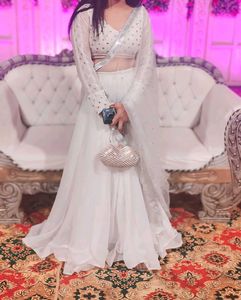 White Lehenga Choli Set
