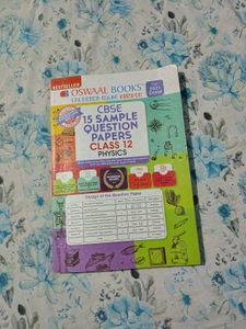 Oswaal Books Class 12 Physics &amp; Chemistry