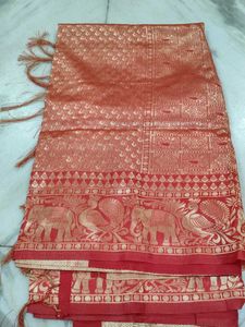 BEAUTIFUL RED SAREE