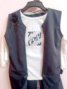 Top With Jacket &amp; Trouser Set