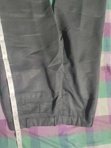 Gray Cropped Trousers