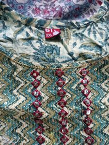 Green kurta sets with pant and dupatta
