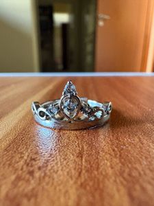 Sparkling Tiara Ring Set