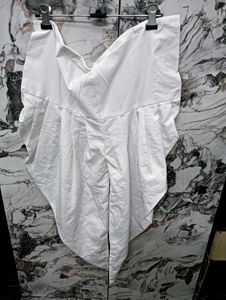 girl  White 👗Dhoti Pants