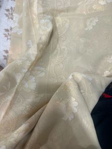 Elegant Floral Print Saree