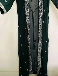 elegant green suit