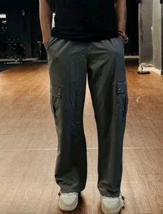 baggy grey cargo unisex ...
