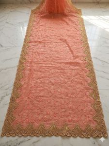 Net embroidery elegance Saree