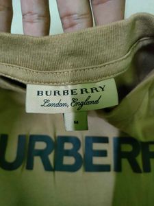 Burberry printed, cotton blend tee