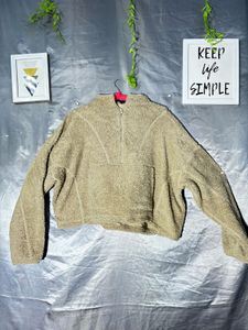 Cozy  camel Fleece Pullover