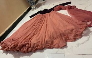 Beautiful Peach Lehenga choli