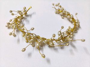 Pearl Bridal Hair Vine