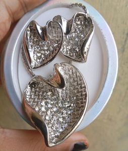 Beautiful Neckpiece With Earnings 🤍😍