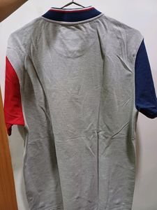Colorblock Slim Fit Polo T- Shirt For Men
