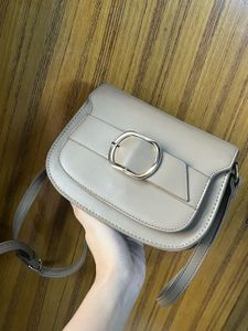 Stylish Beige Crossbody Bag