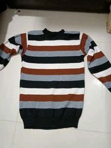 Striped Knit Sweater