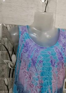 Tie-dye Sleeveless Dress