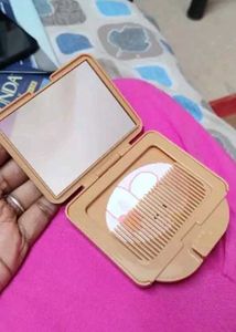 Compact Mirror and Comb Set