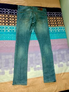 Heister Brand Narrow Bottom Jeans