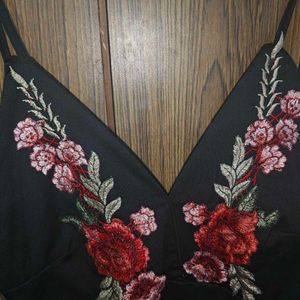 Vintage Embroidered Cami Top