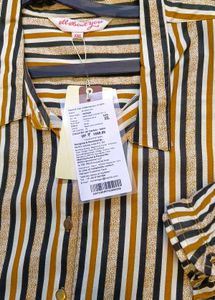 All About You Striped Semi Formal Top XXL
