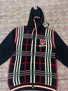 Cozy Plaid Zip-Up Hoodie
