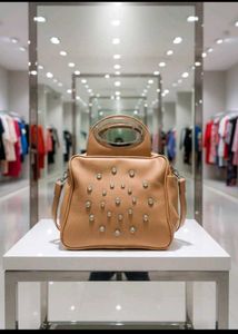 Beige Handbag