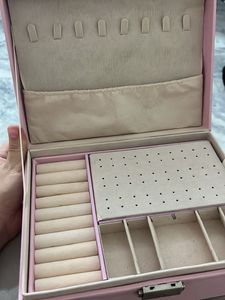 Pink Jewelry Organizer Box