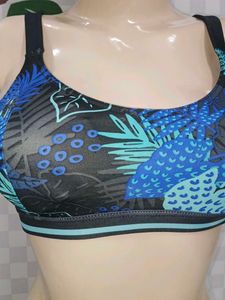 (200)Printed Sports Bra