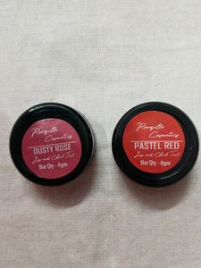 ..Ronzilla Cosmetics Pastel Red,Lip And Cheek Tint