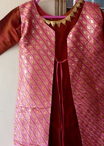 Kurti With Long Coat🧥🧥